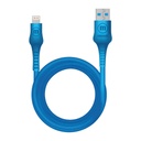 Maxell cable lightning  jelleez azul 348209