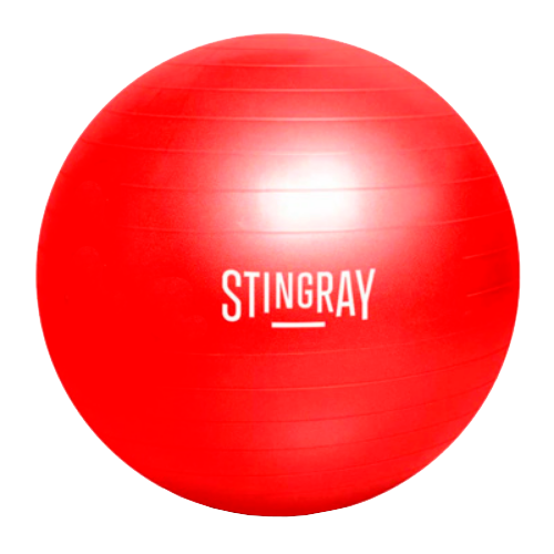 Stingray bola de gimnasio roja 65mm SFpel-65CM-R