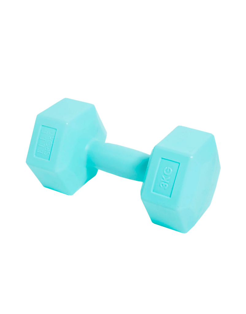 Elle mancuerna dumbbell verde agua 3KG x 2 SR7579