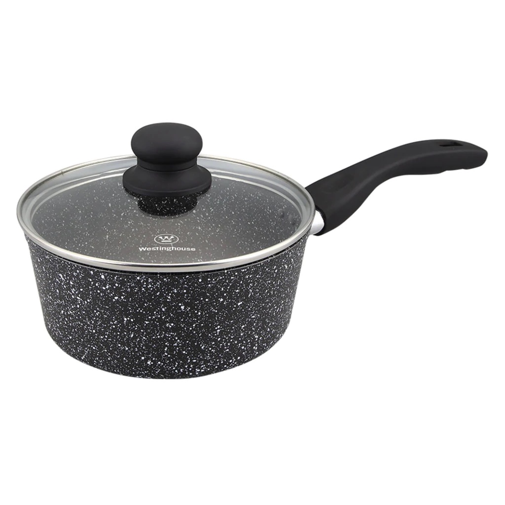 Westinghouse olla con tapa marmol negro 20 cm WCSP0009020MBB