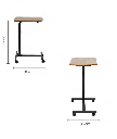 Mesa Auxiliar Altura Ajustable