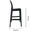 Silla para Bar Plástica