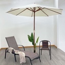 Sombrilla Beige
