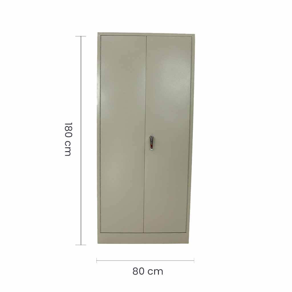 ARMARIO METAL 80CMX40CMX180CM BEIGE