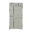 Locker metalico de 6 espacios