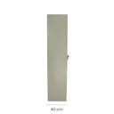 ARMARIO METAL 80CMX40CMX180CM BEIGE