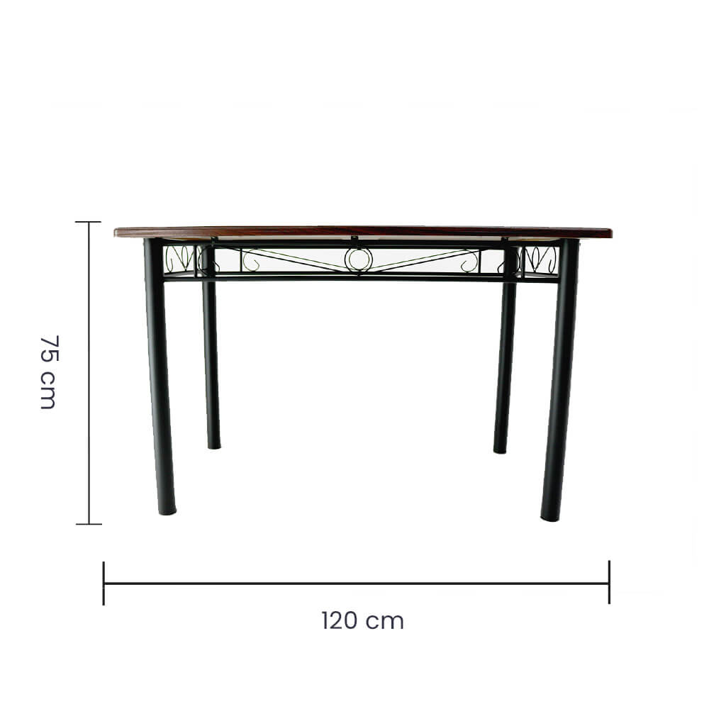 Comedor de 4 Sillas con sobre en madera