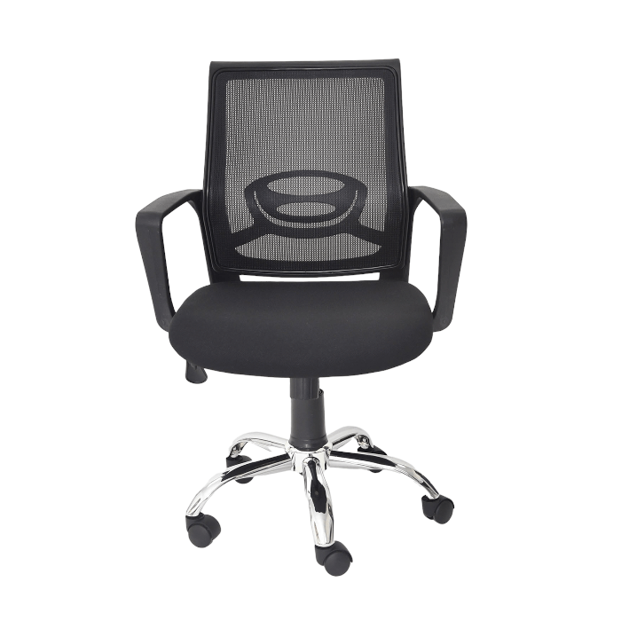 Silla de oficina Secretarial con brazo y soporte lumbar