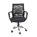 Silla de oficina Secretarial con brazo y soporte lumbar