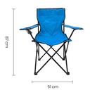 Silla Plegable Azul