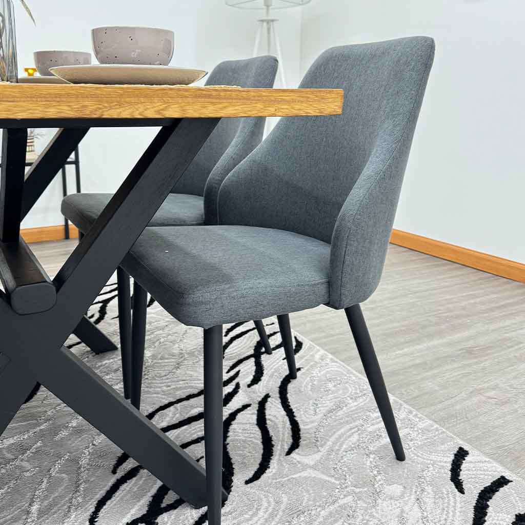 Silla de Comedor Gris