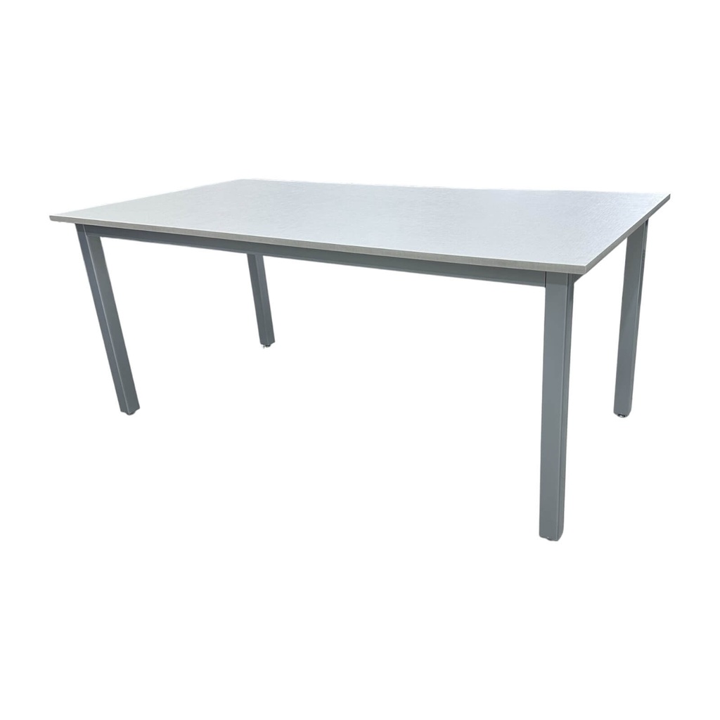 Mesa en metal para comedor institucional