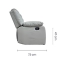 Sofá Doble Reclinable 