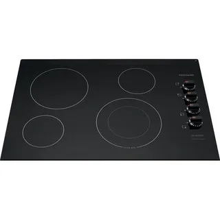 Frigidaire Plantilla Eléctrica empotrable de 30" 4 quemadores Negro FFEC3025UB - 1