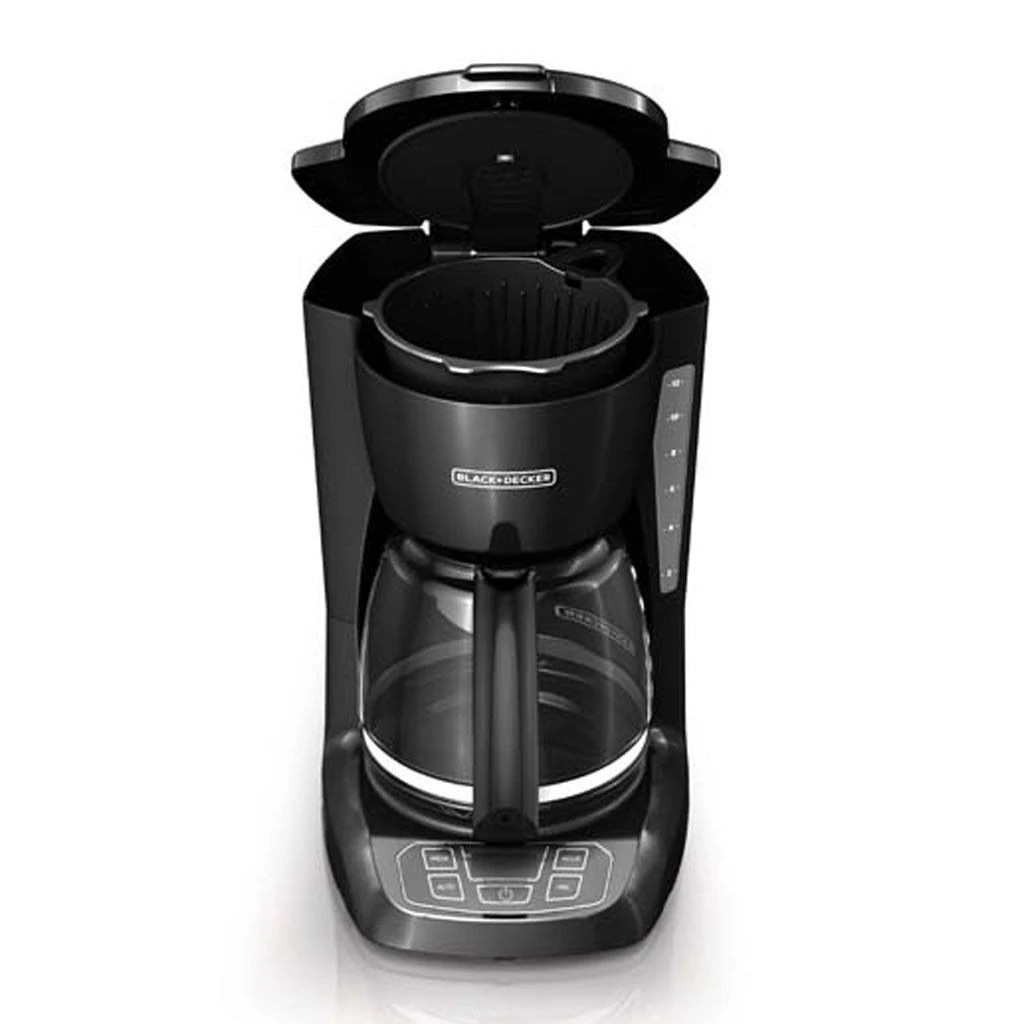 Black + Decker cafetera 12 tazas negra digital CM1105B