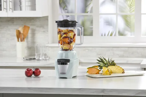 Black + Decker licuadora 8 veloc 700W vaso plast 1.65L ice crush verde menta- BL0877-1GDLA - 2
