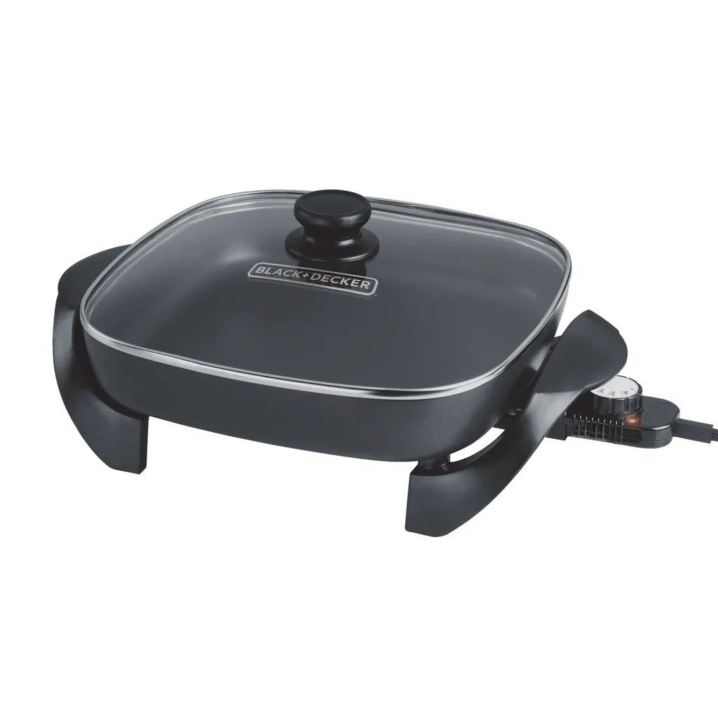 Black + Decker sarten electrico 12x12 pulgadas SK1212B - 1