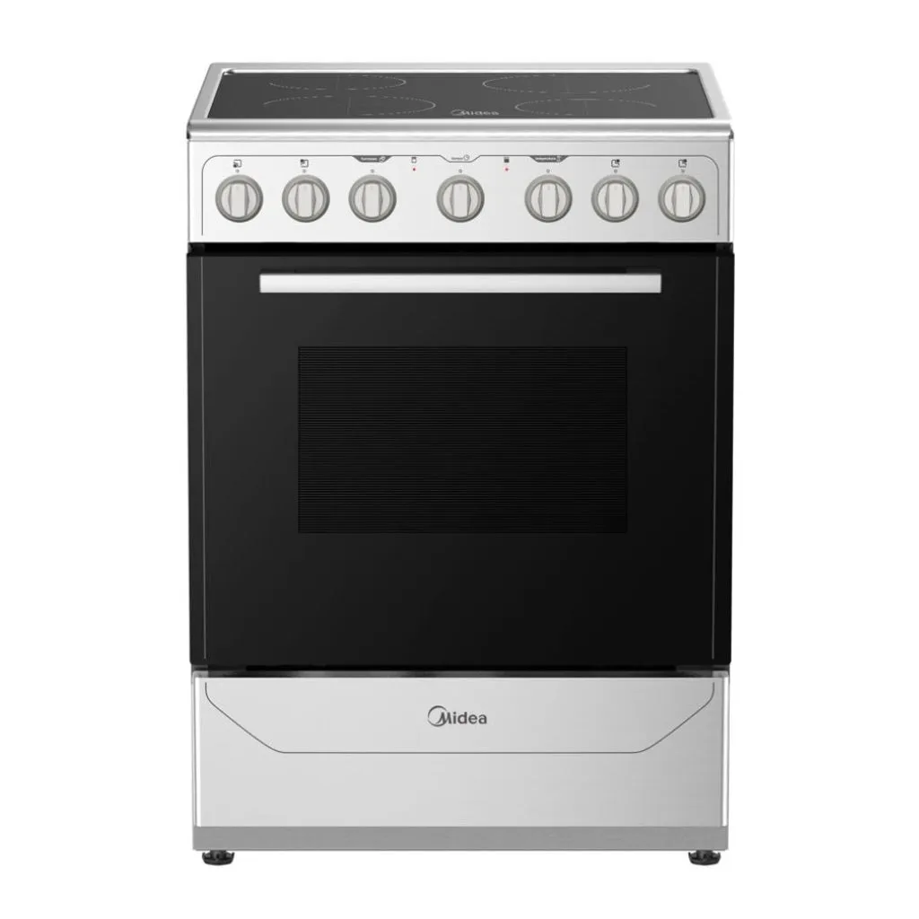 Midea Cocina Eléctrica vitrocerámica de 24" Negro MES24FS2BADBG - 1