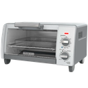 Black + Decker Horno tostador con Freidora de Aire 4 rebanadas TO1785SG-LA