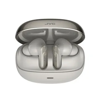 JVC audifonos inalambricos 6.0 hibridos con cancelacion ruido (ANC), audio espacial resistencia al agua IPX4, 52 hrs auto color blanco - HJ-KFXT544N6 - 1