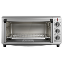 Black + Decker horno de conveccion extra ancho 8 rebanadas inox TO3260XSBD