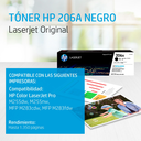 HP toner negro #206A W2110A