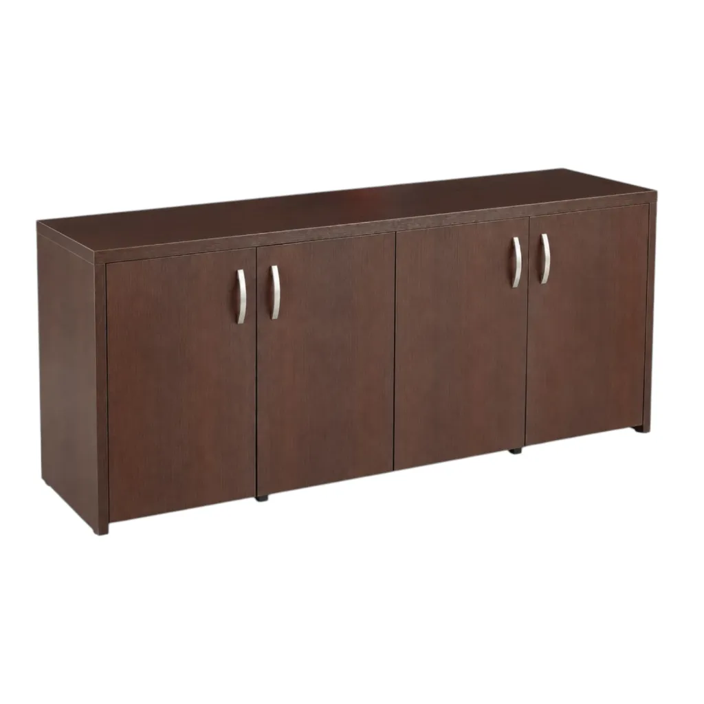 Credenza de 4 Puertas en Madera Aglomerada