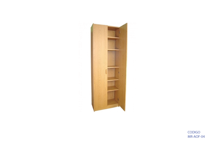 [MR-AOF-04] Librero de 2 puertas marca: Muebles Ruiz modelo: MR-AOF-04