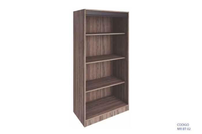 [MR-BT-02] Mueble tipo biblioteca si puertas marca: MR
