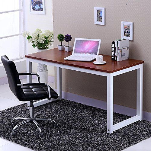 Escritorio Lineal Metálico 120 cm para Oficina
