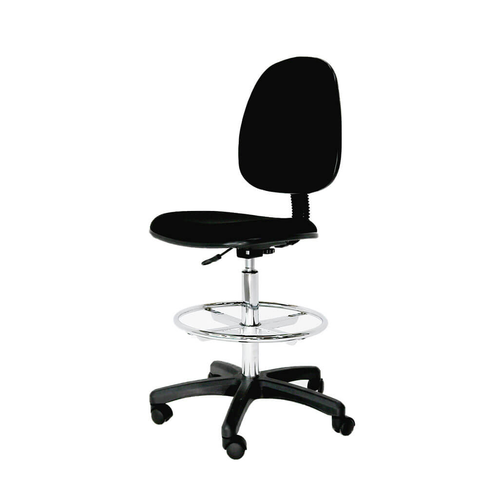 SILLA CAJERA NEGRA