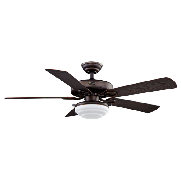 VENTILADOR ZETES BRONCE ENNEGRECIDO 5 ASP. 52" EXTERIOR 2L E27 WESTINGHOUSE
