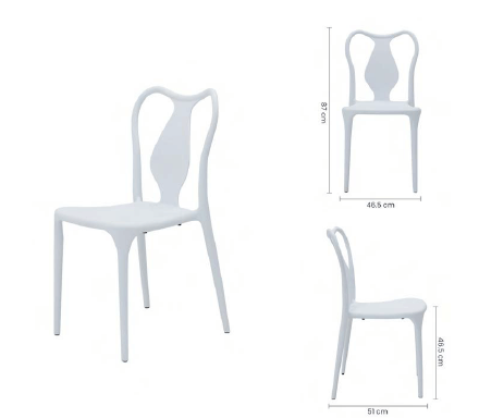 Silla en Blanco para Comedor