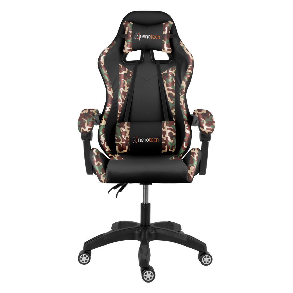 Nenotech silla gaming max camuflaje 220LB,90-135G,GL2-A62767