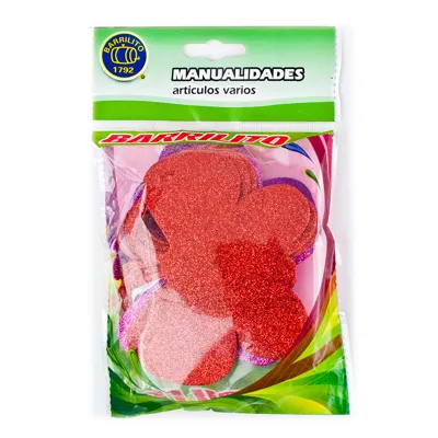 [DTF-BA00385] Barrilito calcomania de foamy mariposa fs002 con pegamento 9.6 cm 10 piezas 3 colores