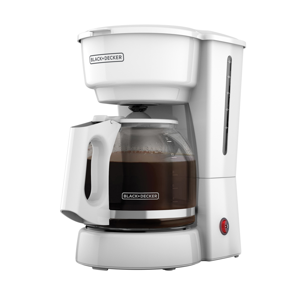 [DTF-BD00011] Black + Decker cafetera 12 tazas vortex filtro perman blanca C/F - CM0916W