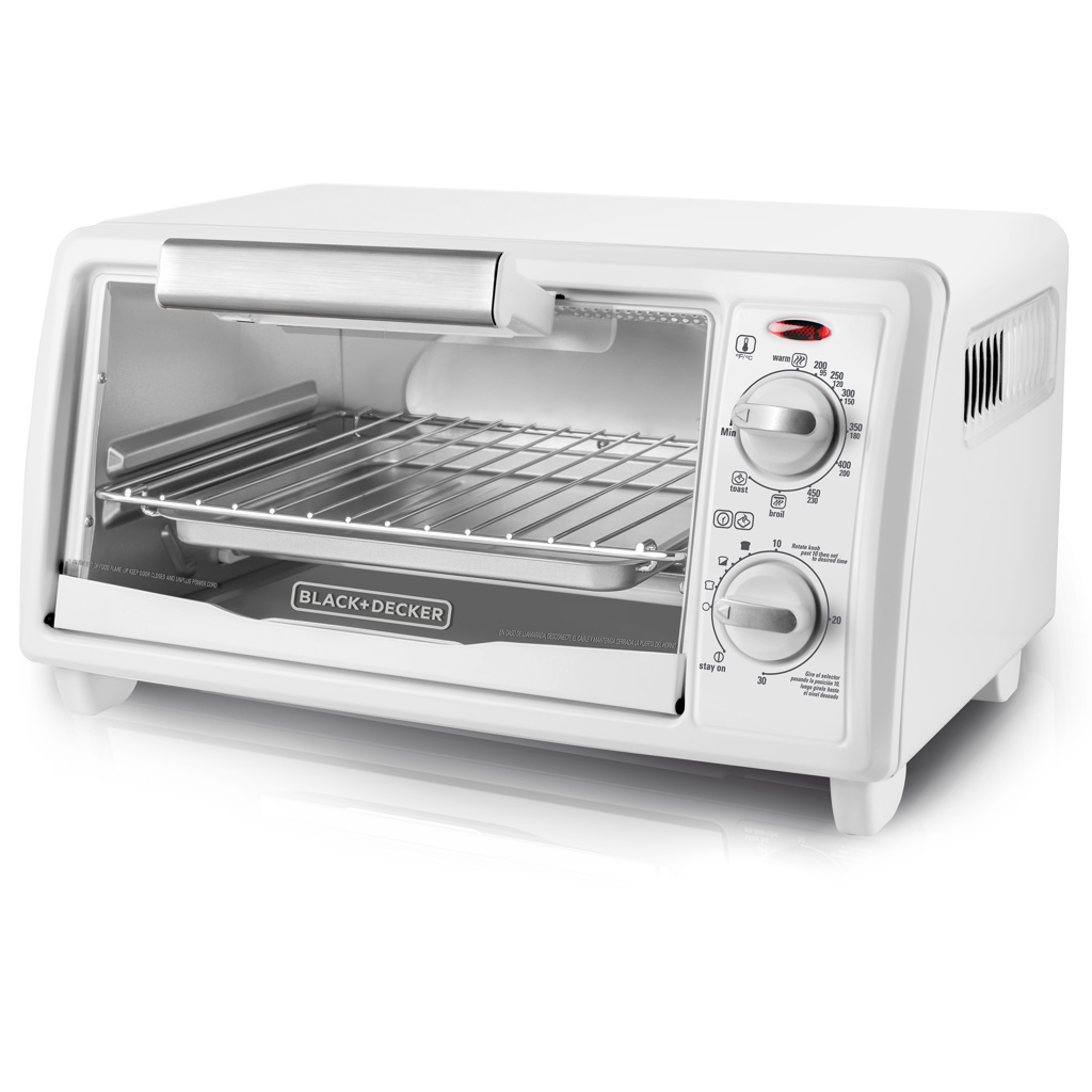 Black + Decker horno 4 rebanadas blanco TO1342W