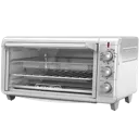 Black + Decker Horno con Freidora de Aire 8 rebanadas inox TO3265xSS-LA
