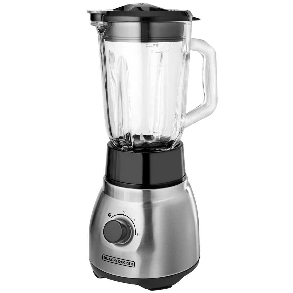 Black + Decker licuadora 2 veloc 750w inox +vaso personal BL1650S