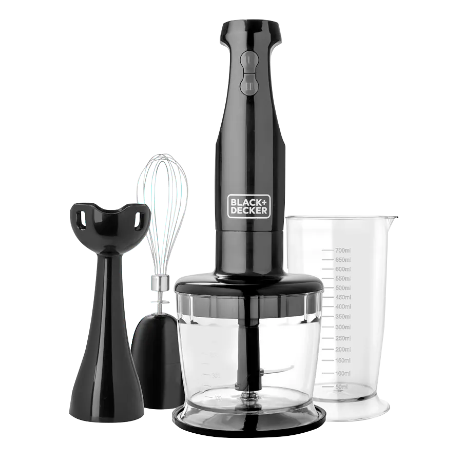 [DTF-BD00067] Black + Decker batidora de inmersion color negra 3 en 1 HB2800B