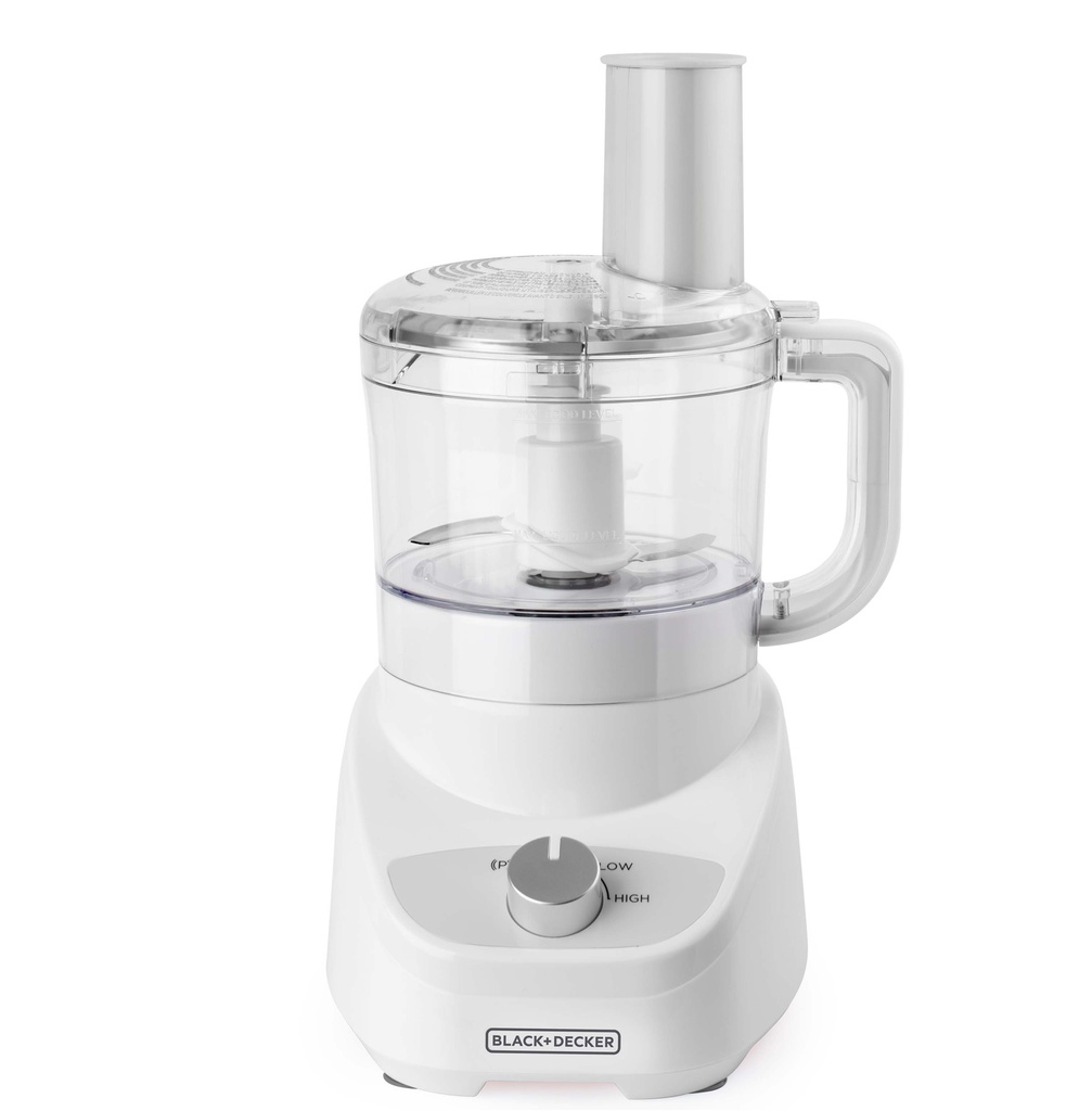 Black + Decker procesador alimentos 2 veloc 8 tazas 450w blanco FP1337