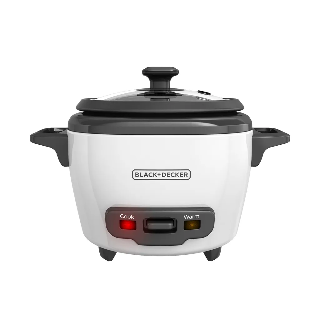 Black + Decker olla arrocera  3 tazas blanco RC503