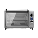 Black + Decker Horno tostador con Freidor de Aire inox 6 rebanadas TOD3315G-LA