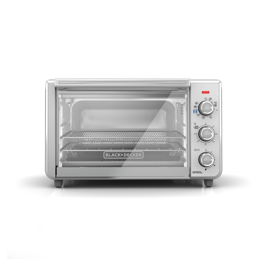 Black + Decker  horno con freidora de aire extra ancho 21.8l TO3217SS-LA