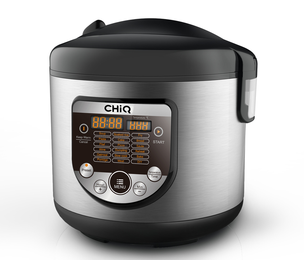 CHIQ olla multi-usos 6l digital cerámica inox CQXMC06M1T1S