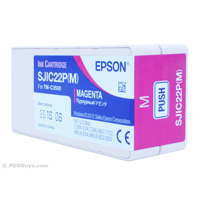 Epson cartucho magenta sjic22p(m) C33S020582