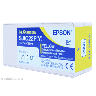 Epson cartucho amarillo sjic22p(y) C33S020583