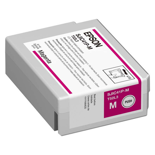 Epson magenta ink cartridge for C4000 SJIC41P (M)-C13T52L320