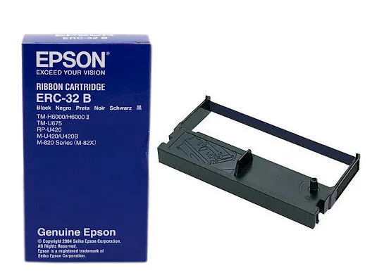[DTF-EP00664] Epson cinta negra ERC32B tm-u675  TM-H6000