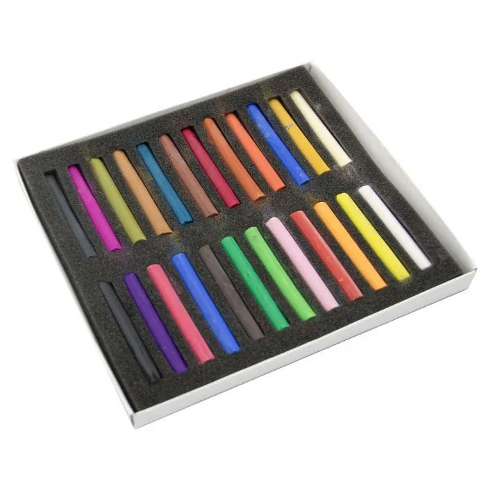 [DTF-GN00001] Azor tizas pastel seca 24 unidades colores surtidos 309.DAD0501